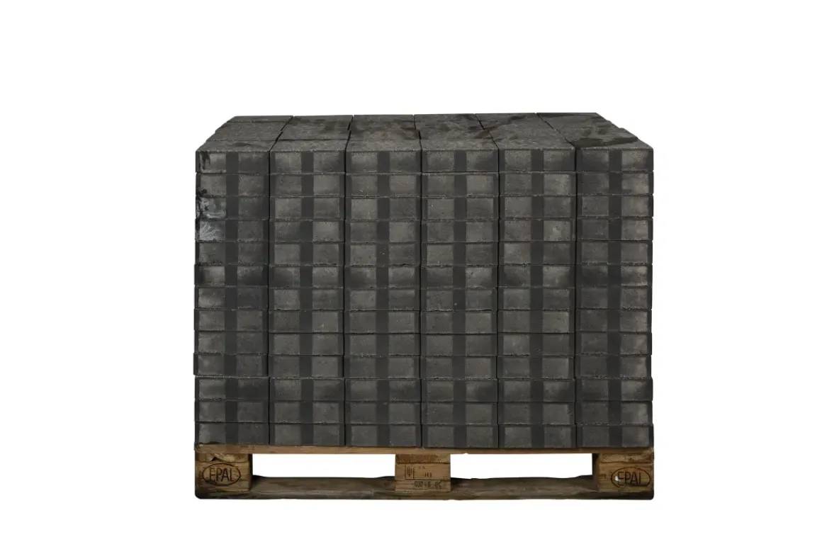 Coeck Getrommelde In-Line Klinker Zwart 20X20X6Cm 312St