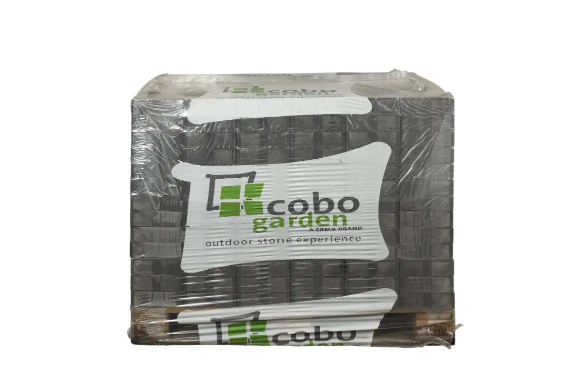 Coeck Getrommelde In-Line Klinker Zwart 20X20X6Cm 312St