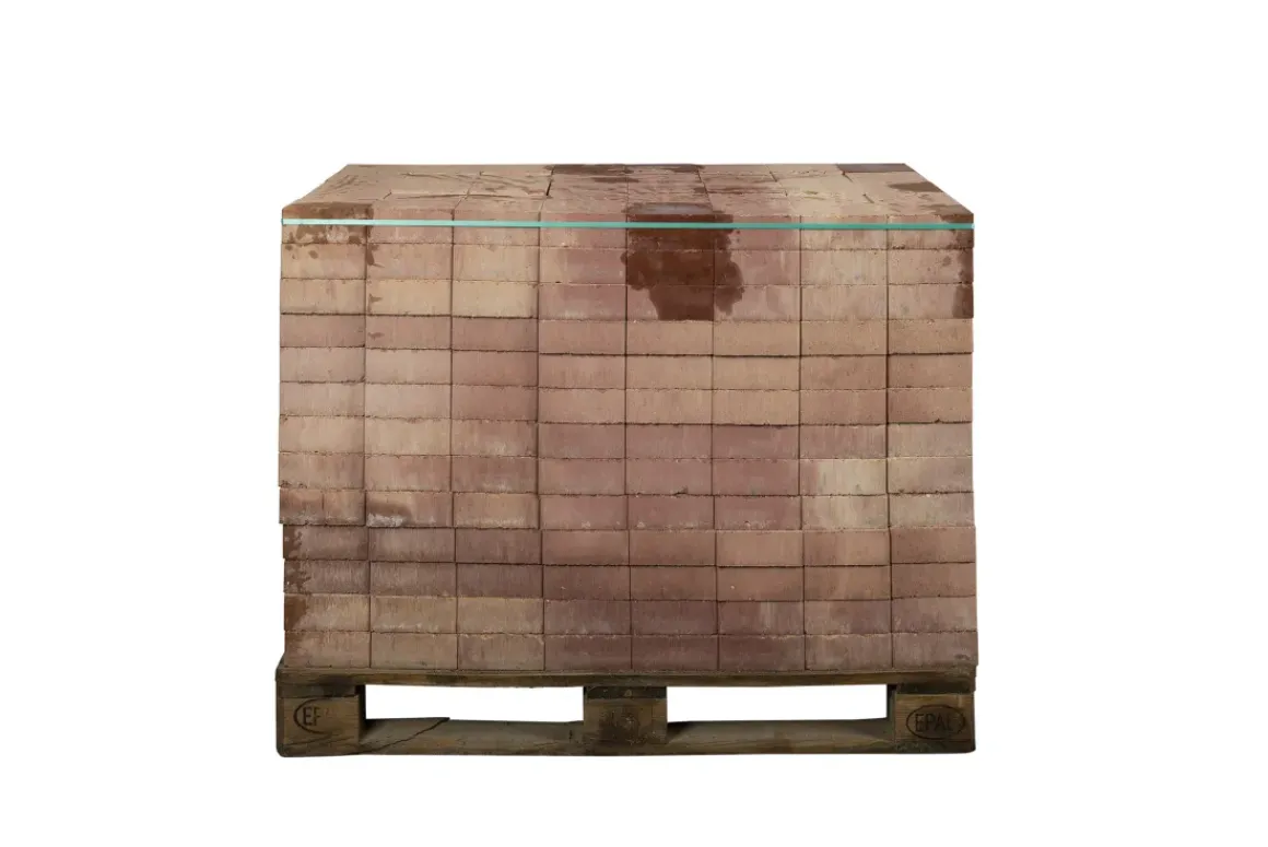 Coeck Getrommelde In-Line Klinker Rozerood 15X15X6Cm 520St