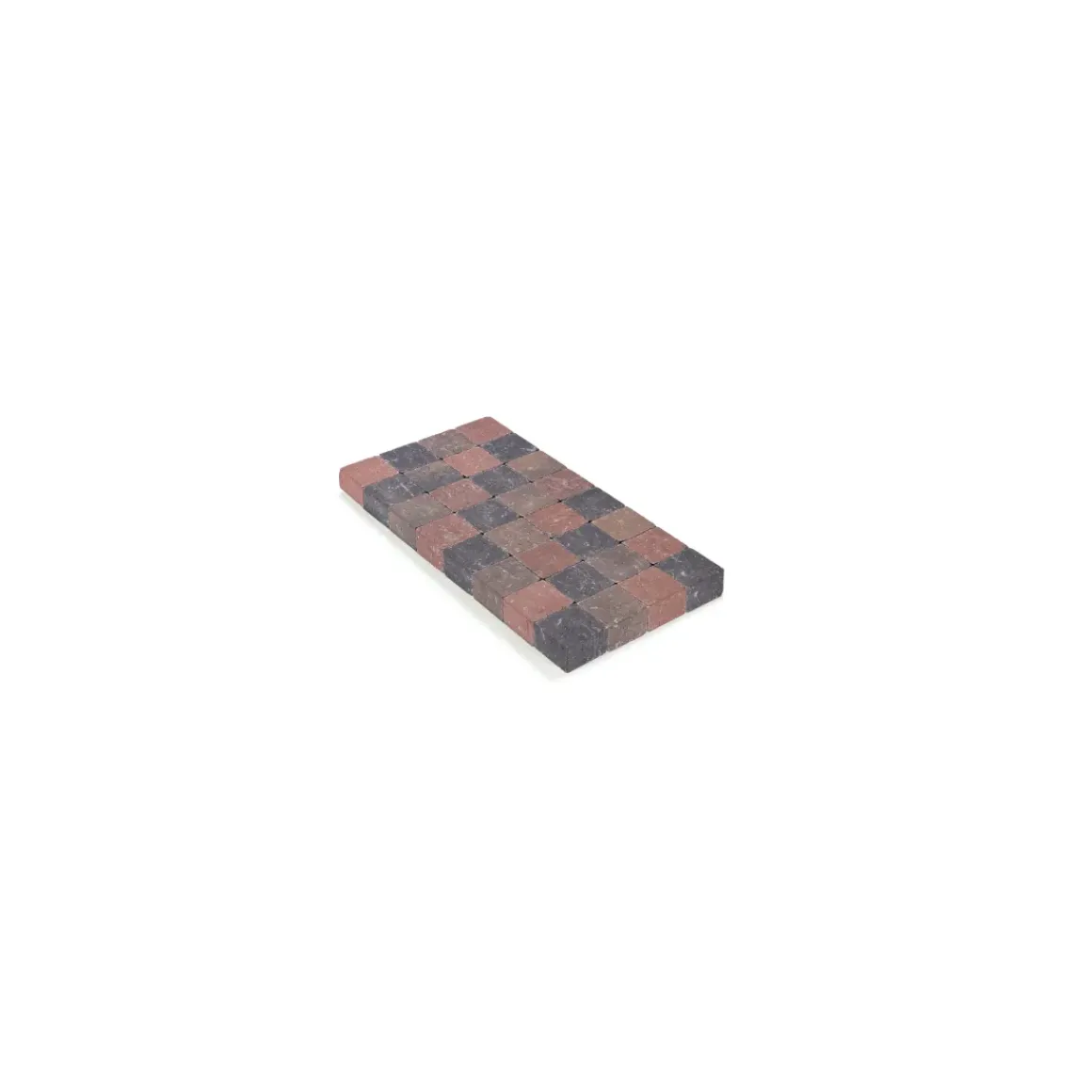 Coeck Getrommelde Klinker 10X10X4Cm Herfstkleuren 1386 Stuks