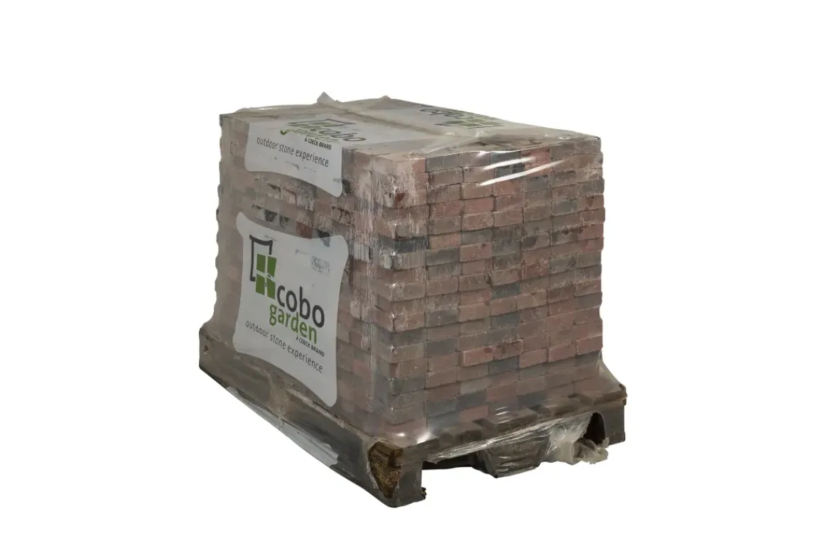 Coeck Getrommelde Klinker 10X10X4Cm Herfstkleuren 1386 Stuks