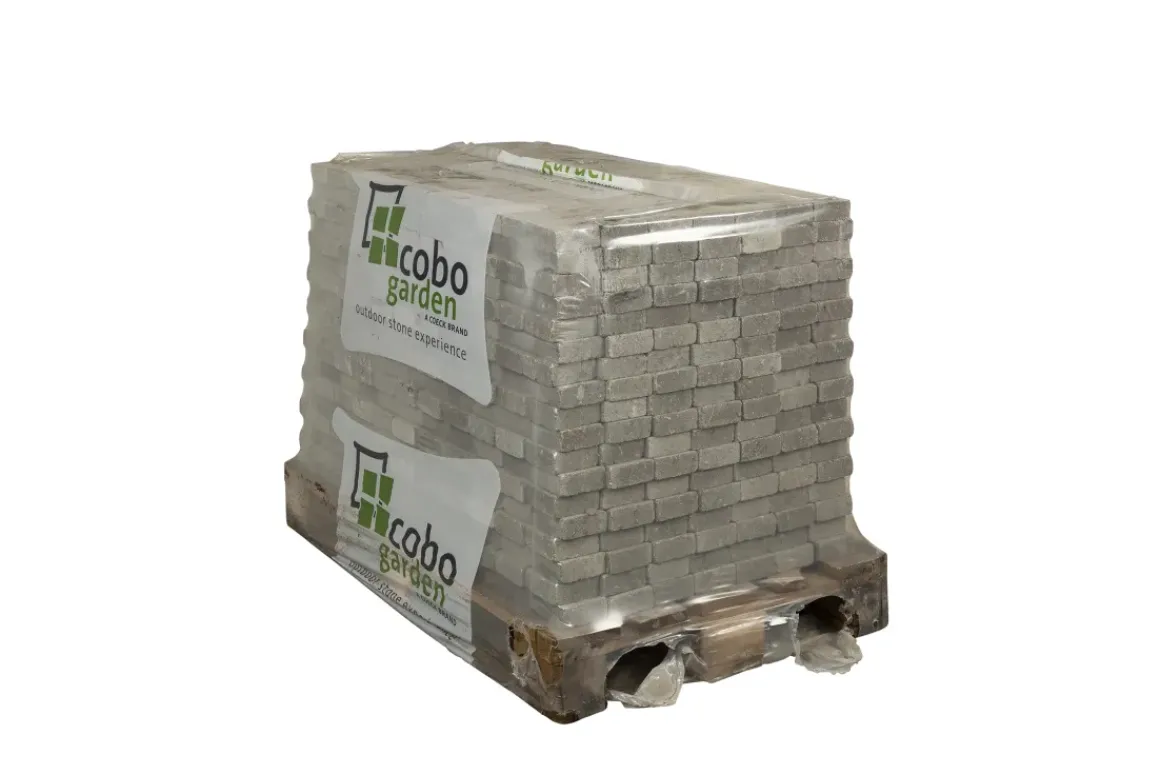Coeck Getrommelde Klinker 10X10X4Cm Grijs 1386 Stuks