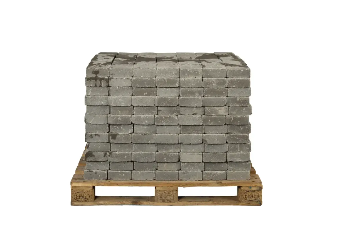 Coeck Getrommelde Klinker Grijs 15X15X6Cm 420St