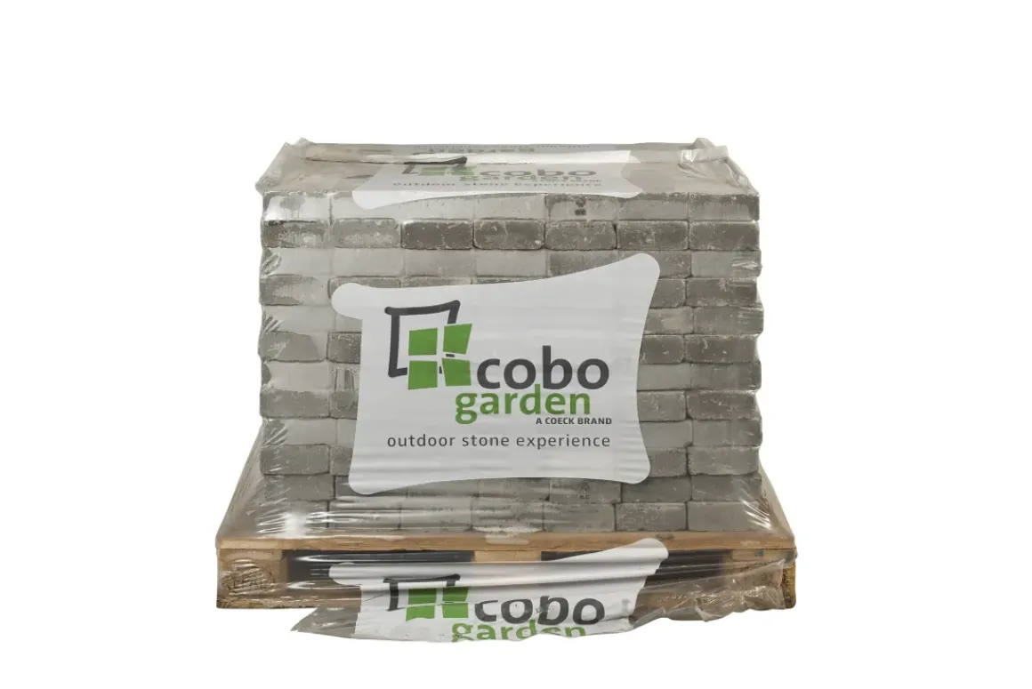 Coeck Getrommelde Klinker Grijs 15X15X6Cm 420St