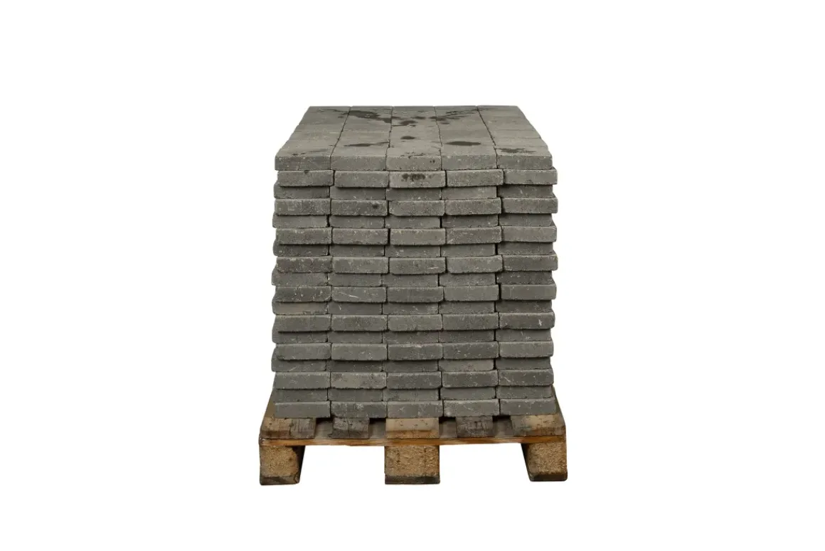 Coeck Kassei Muisgrijs Getrommeld 15X15X4Cm 630 Stuks + Palet 3004837