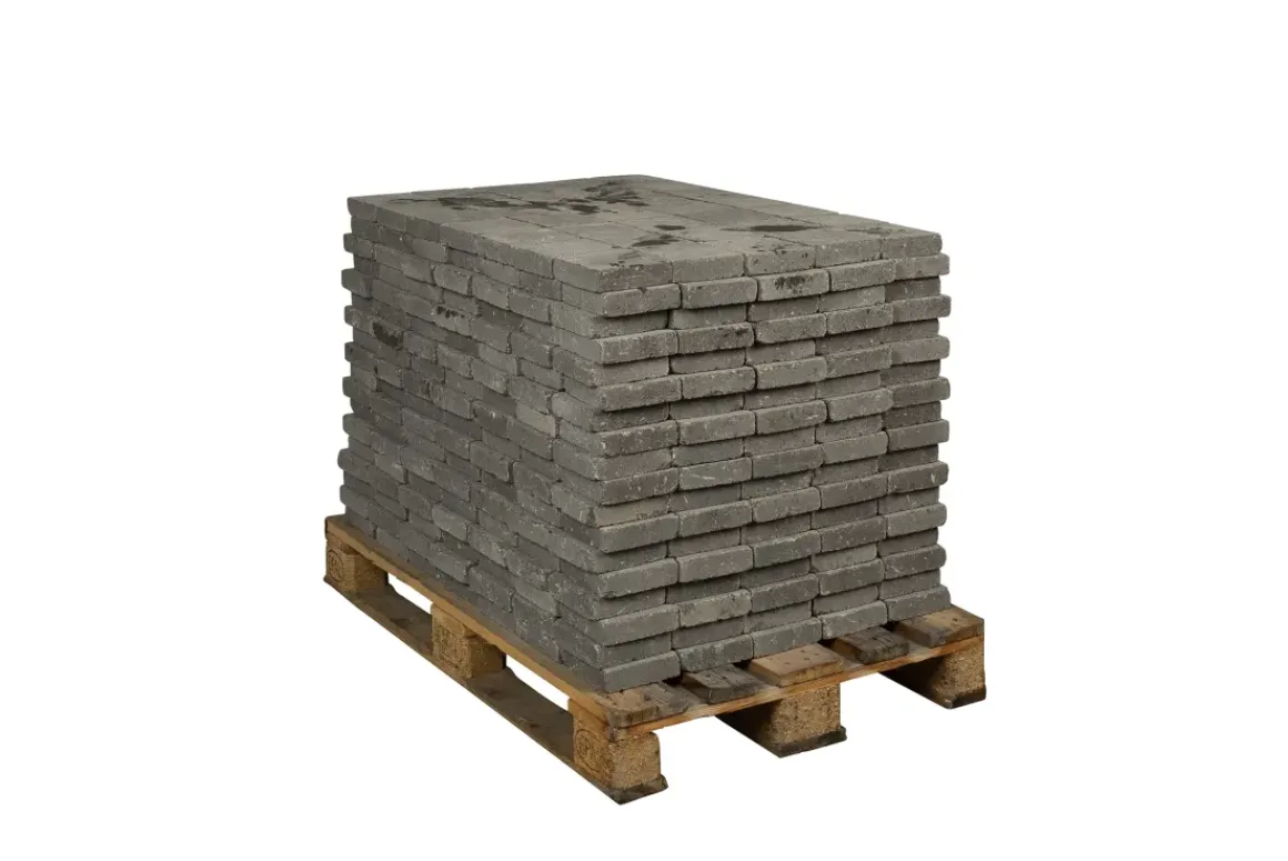 Coeck Kassei Muisgrijs Getrommeld 15X15X4Cm 630 Stuks + Palet 3004837