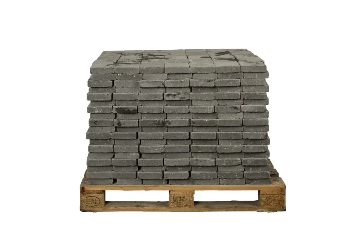 Coeck Kassei Muisgrijs Getrommeld 15X15X4Cm 630 Stuks + Palet 3004837