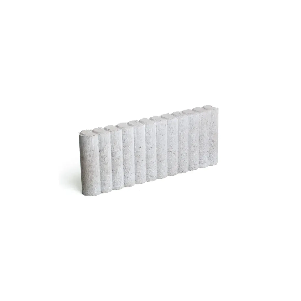 Coeck Palissade Boordsteen Rond Grijs 50X20X6Cm