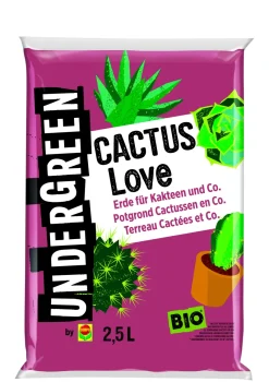 Compo Undergreen Cactus Love Bio Potgrond Cactussen & Vetplanten 2,5L