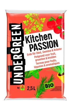 Compo Undergreen Kitchen Passion Bio Potgrond Fruit, Groenten & Kruiden 2,5L