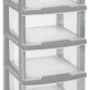 Curver Ladesysteem Met Wielen Essentials Lichtgrijs 4X20L