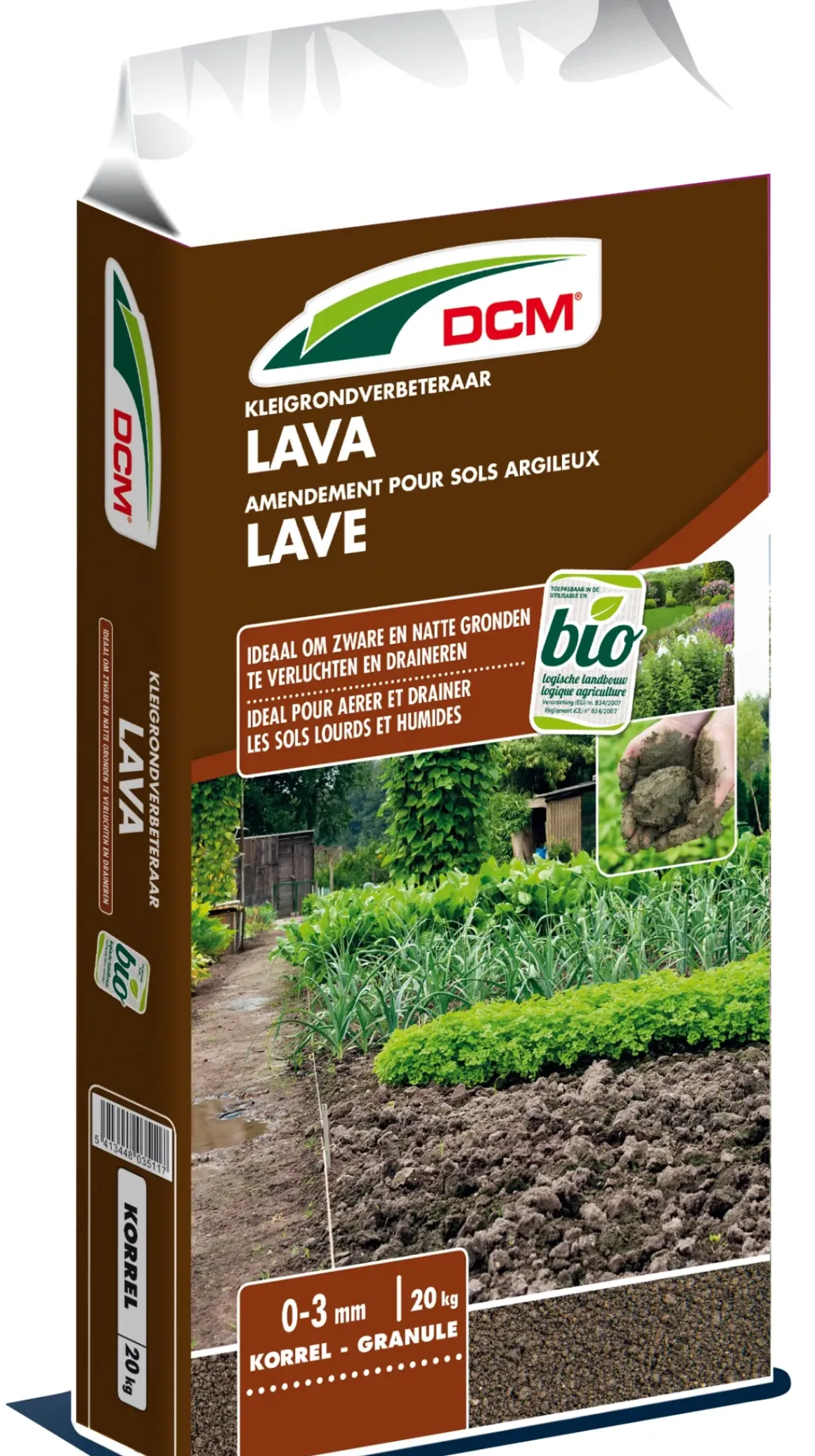 Dcm Kleigrondverbeteraar Lava Bio 20Kg