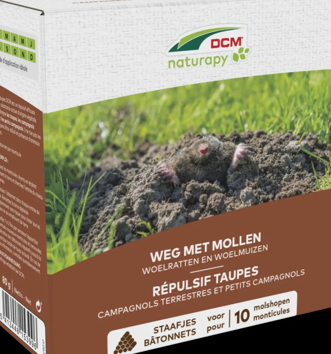 Dcm Mollenafweermiddel Stokken 10Stk