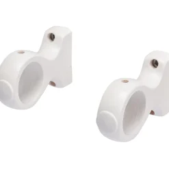 Decomode Gordijn Geslotensteunen Wit 35Mm 2 Stuks