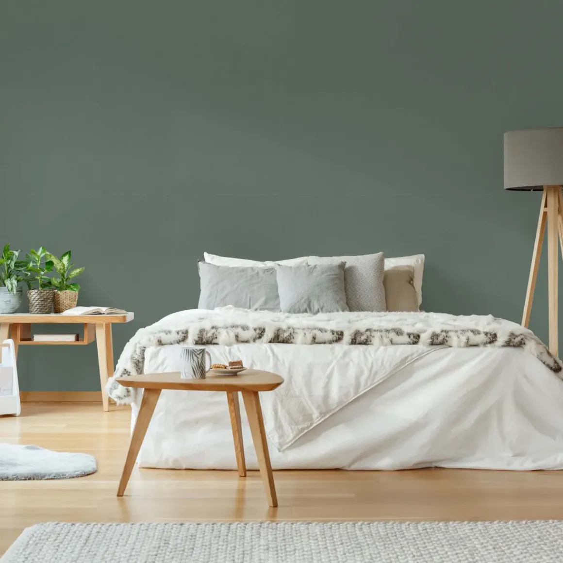 Decomode Vliesbehang Textile Lichtgroen
