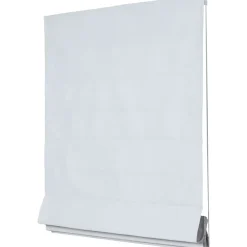Decomode Vouwgordijn Lichtdoorlatend Structuur Lichtblauw 80X180Cm