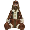 Decoris Deurstop Notenkraker Bruin 38Cm