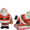 Decoris Kerstfiguur Kerstman Multi 10,5Cm Diversen
