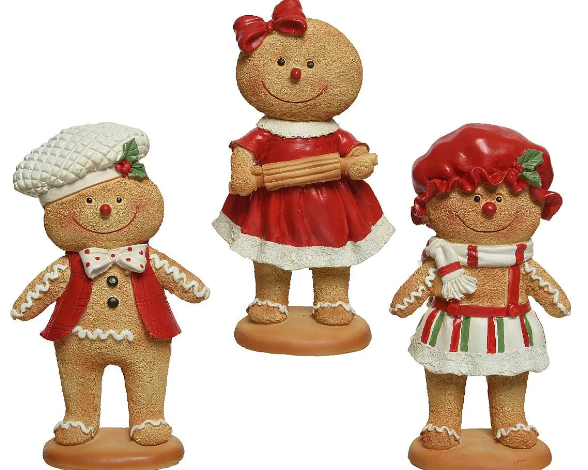 Decoris Kerstfiguur Peperkoek 16Cm Diversen