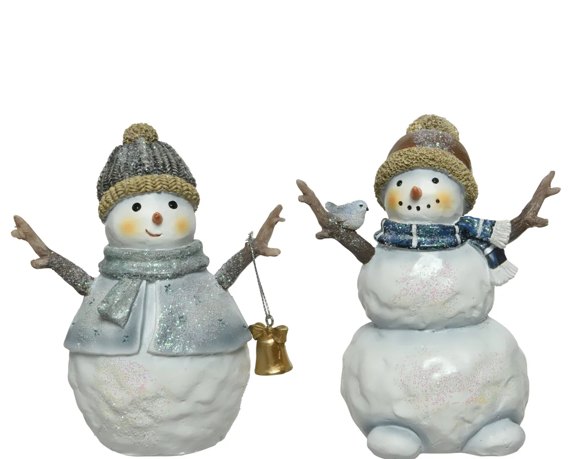 Decoris Sneeuwman 14Cm 1St