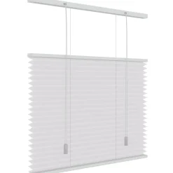 Decosol 6010 Plissegordijn Lichtdoorlatend Wit 80X180Cm