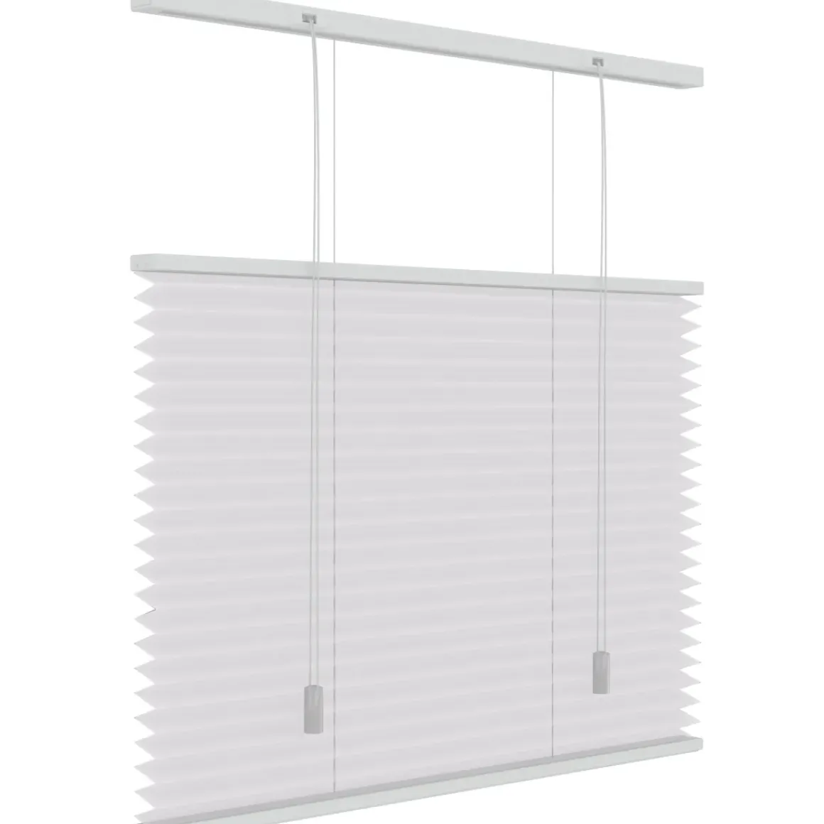 Decosol 6010 Plissegordijn Lichtdoorlatend Wit 80X180Cm