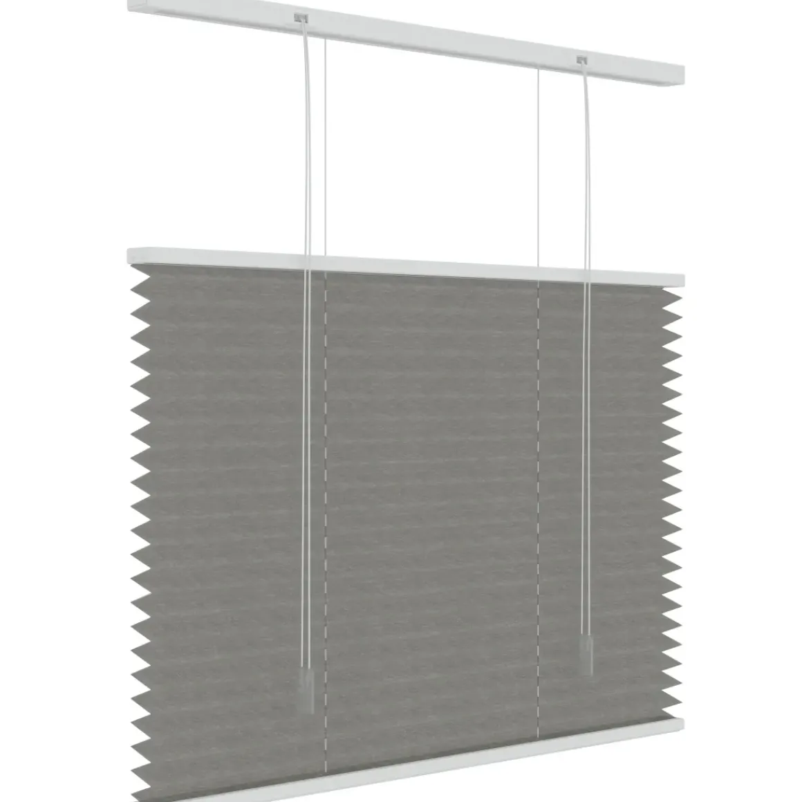 Decosol 6012 Plissegordijn Lichtdoorlatend Grijs 100X180Cm
