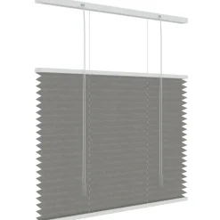 Decosol 6012 Plissegordijn Lichtdoorlatend Grijs 80X180Cm