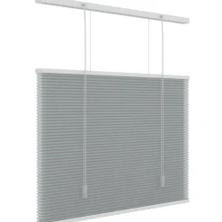 Decosol 6018 Plissegordijn Verduisterend Lichtgrijs 200X180Cm