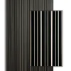 Degor Deurgordijn/Vliegengordijn Tira Lamellen Zwart 90X215Cm