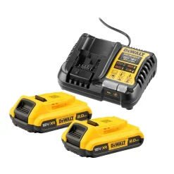 Dewalt Accu'S Met Lader Dcb1104D2-Qw Xr 18V 2Ah