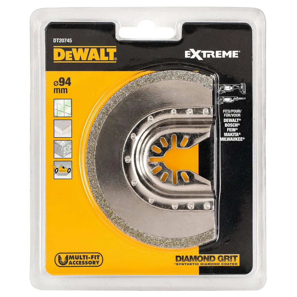 Dewalt Extreme Segmentzaagblad Dt20745-Qz Diamant