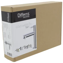 Differnz Fonteinkraan Mix&Match Recht Chroom