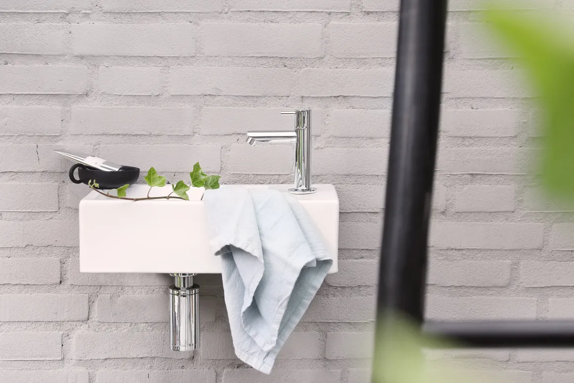 Differnz Fonteinkraan Mix&Match Recht Chroom