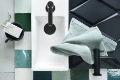 Differnz Fonteinkraan Mix&Match Gebogen Zwart Mat