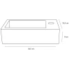 Differnz Fonteinset Jukon Beton Grijs 38,5Cm