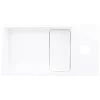 Differnz Fonteinset Solid Recht Mat Zwart