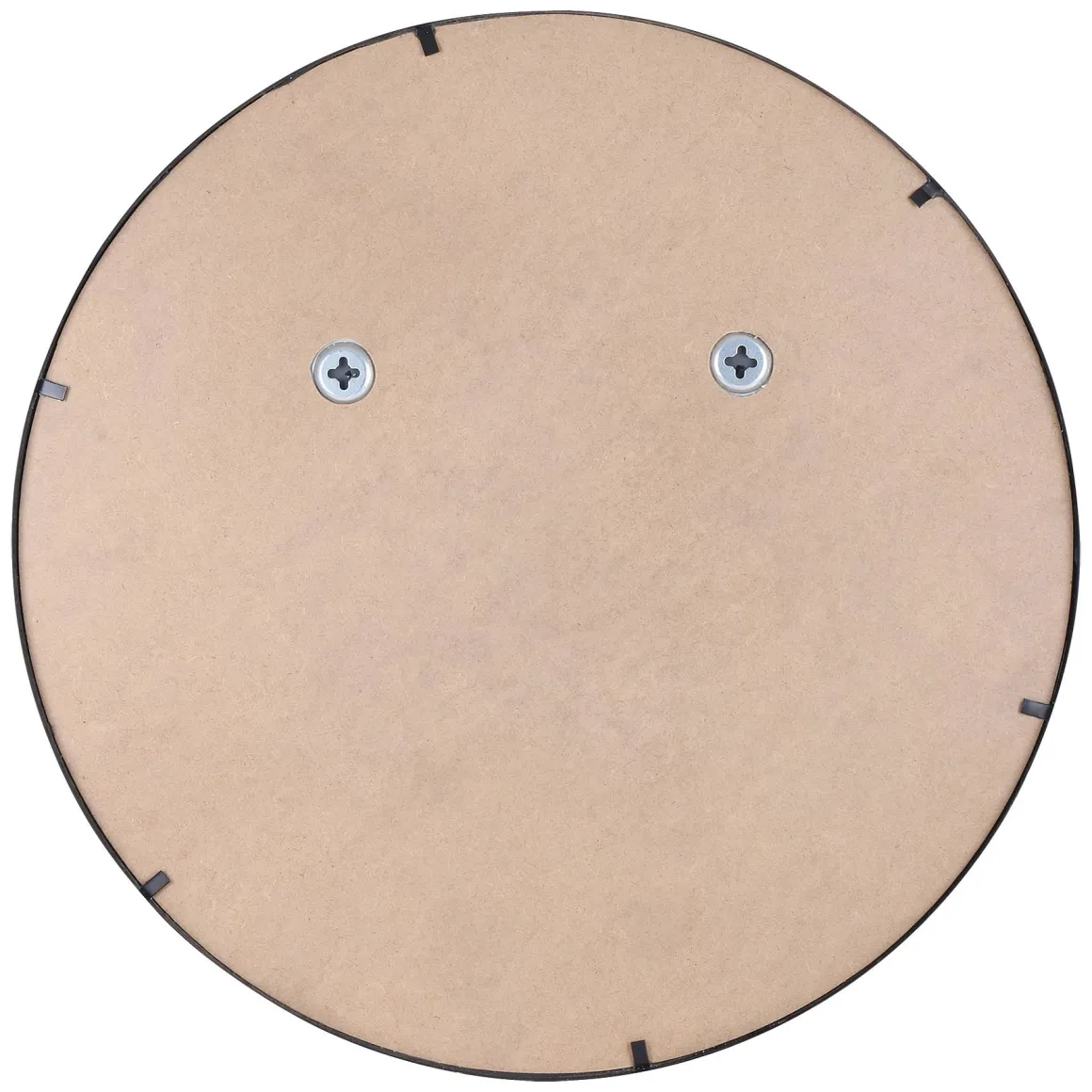 Differnz Spiegel Rond O65Cm Zwart Kader
