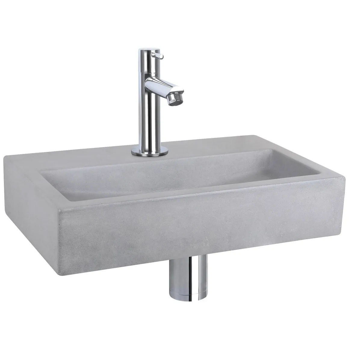 Differnz Toiletfontein Flat Beton Lichtgrijs 38X24X8Cm