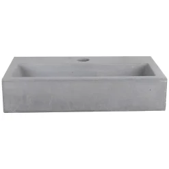 Differnz Toiletfontein Flat Beton Lichtgrijs 38X24X8Cm