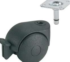 Dorner+Helmer Dubbel Wiel 50Mm