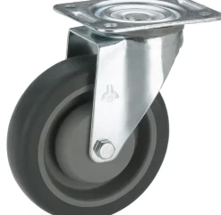 Dorner+Helmer Zwenkwiel Tpe Zwart 100Mm