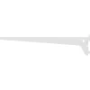 Duraline F-Drager Enkel Wit 30Cm