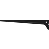 Duraline F-Drager Enkel Zwart 30Cm
