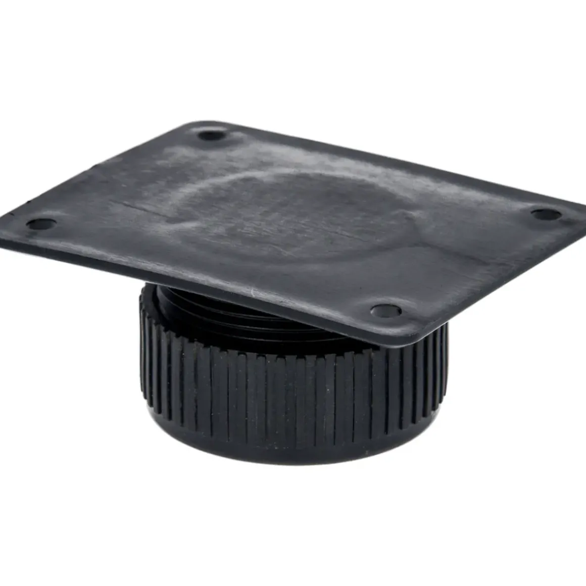 Duraline Meubelpoot Verstelbaar Rond Aluminium O4X15-18Cm