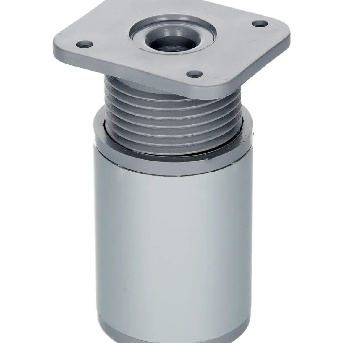 Duraline Meubelpoot Verstelbaar Pvc 3,5X12-18Cm Zwart
