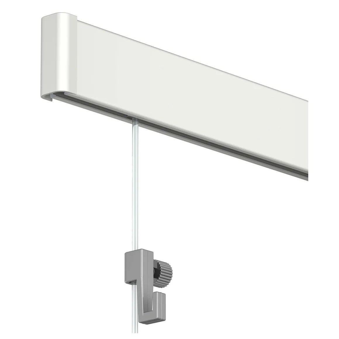 Duraline Phs Click Rail Compleet Creme Wit 200Cm