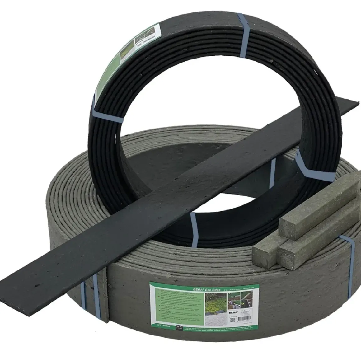 Eco Edge Kantopsluiting Rol - Zwart - 1000 X 14 X 0,7 Cm