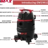 Ecomax Stofzuiger Nat-Droog M Class Liter Pp 30Liter