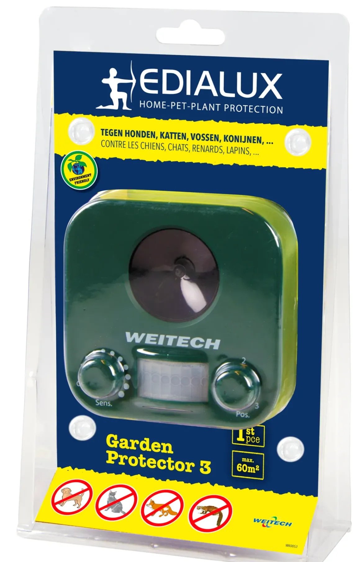 Edialux Ultrasonic Garden Protector 3 Elektrische Repulsif